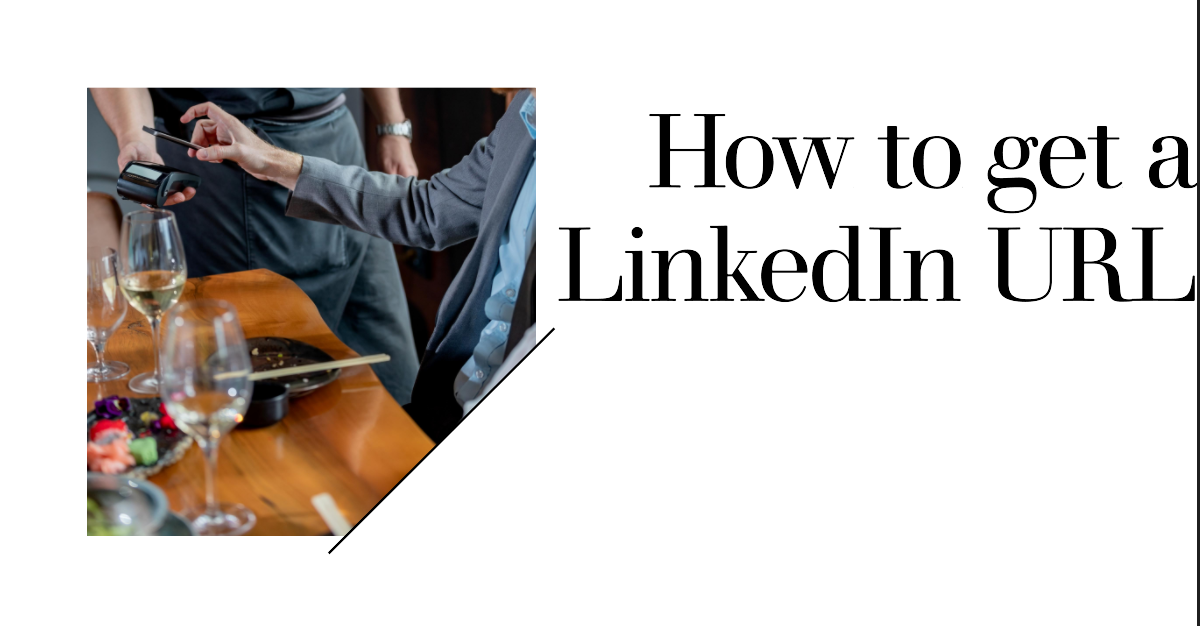 An image to Illustrate: how to get linkedin url