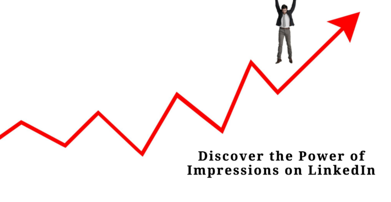 An image to Illustrate: what are impressions on linkedin