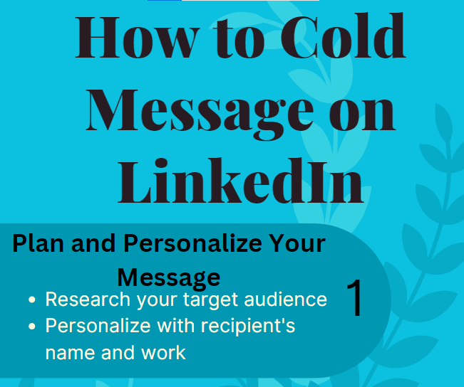 An image illustrating How to Cold Message on LinkedIn